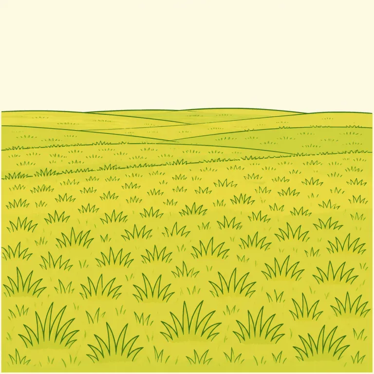 steppe（草原・noun）の覚え方イラスト