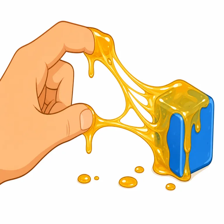 stickinessの覚え方イラスト