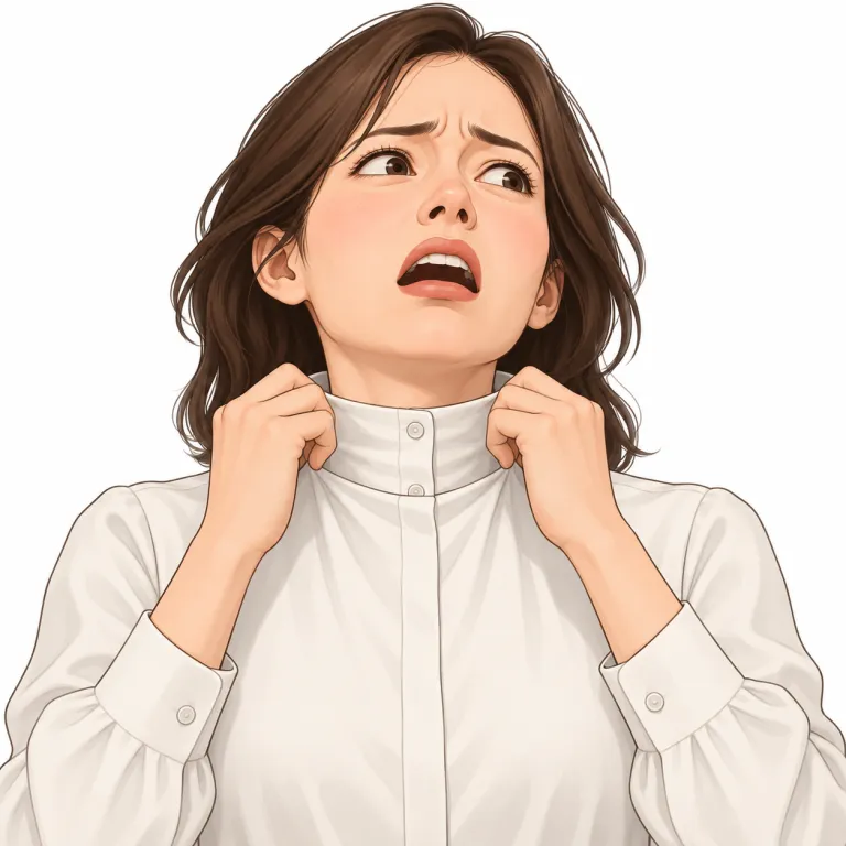 stifle（窒息させる・verb）の覚え方イラスト