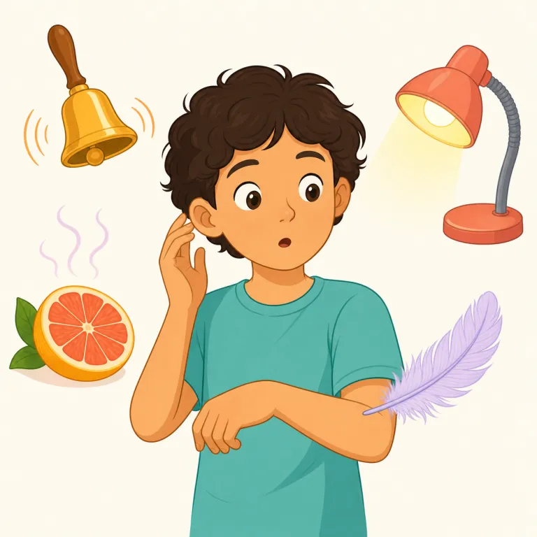stimuli（刺激（複数）・名詞）の覚え方イラスト — stimulus の複数形は、通常 stimuli を使います