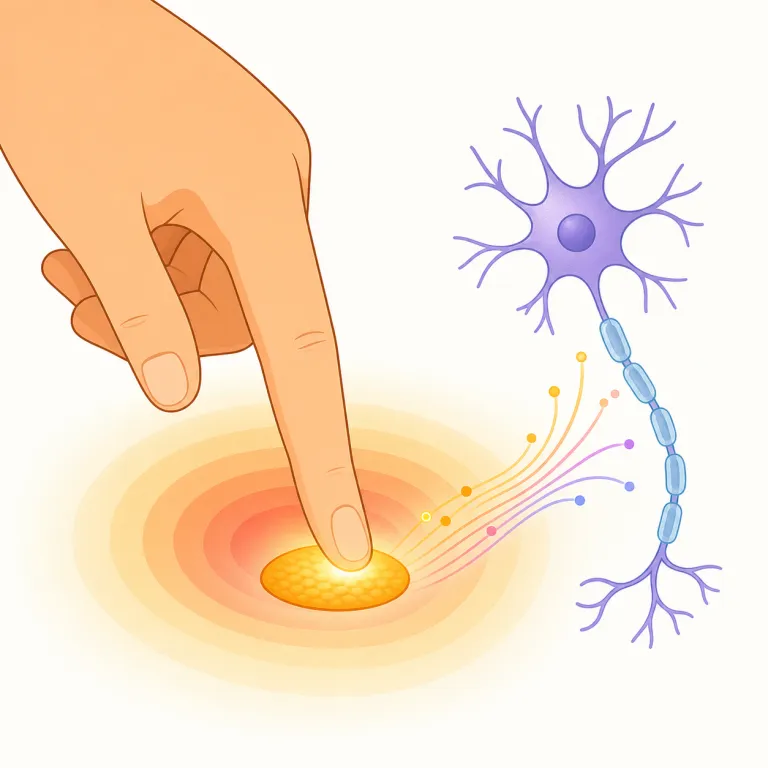 stimulus（刺激・名詞）の覚え方イラスト — stimulus は stimulate（刺激する）、stimulation（刺激・活気づけ）と同じ語群でまとめて覚えると定着しやすい語