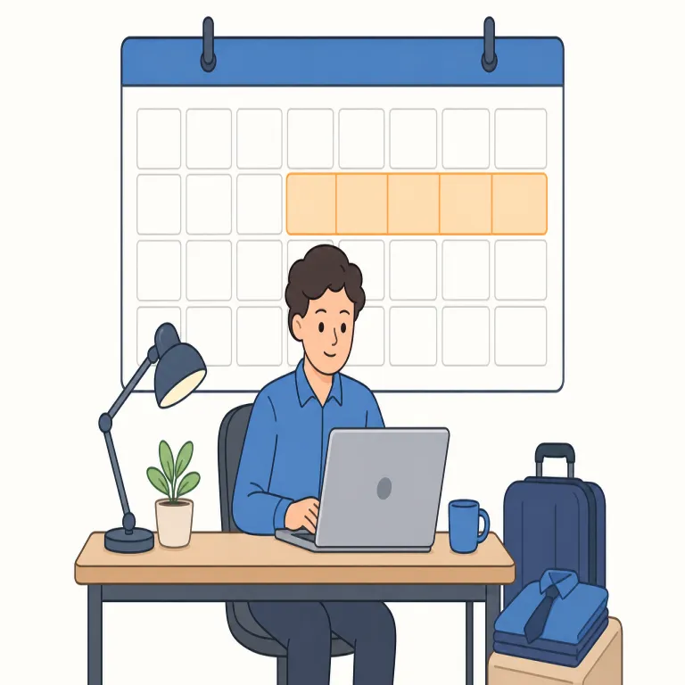 stint（一定期間の仕事・名詞）の覚え方イラスト — stint は「長い career を小さく区切った、ひと区間の勤務・任務」として覚えると残りやすいです