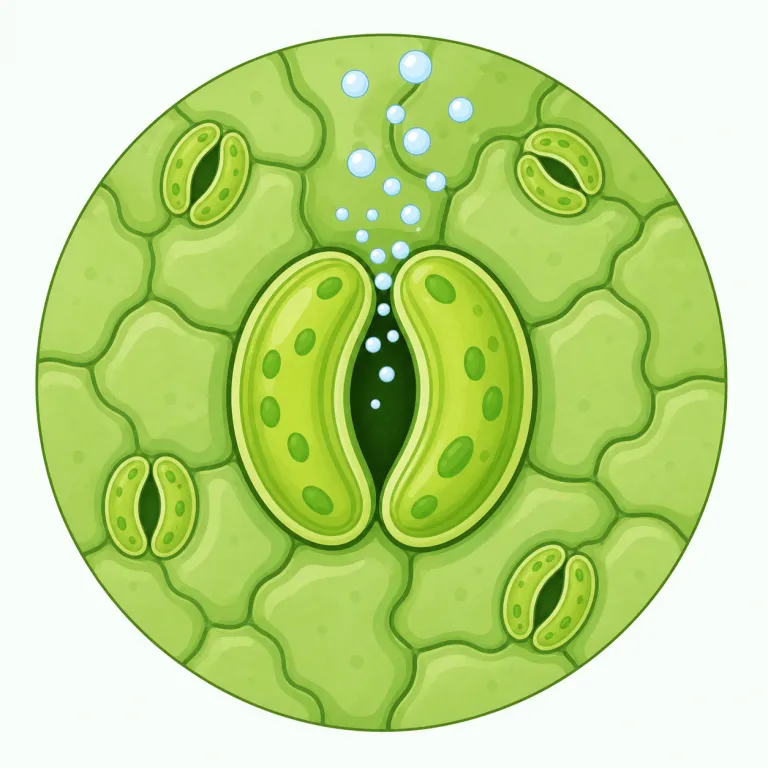 stomata（気孔・名詞）の覚え方イラスト — まず singular の stoma とセットで覚えると定着しやすいです