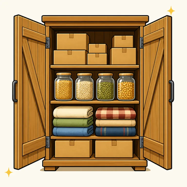 storage（保管、貯蔵・noun）の覚え方イラスト