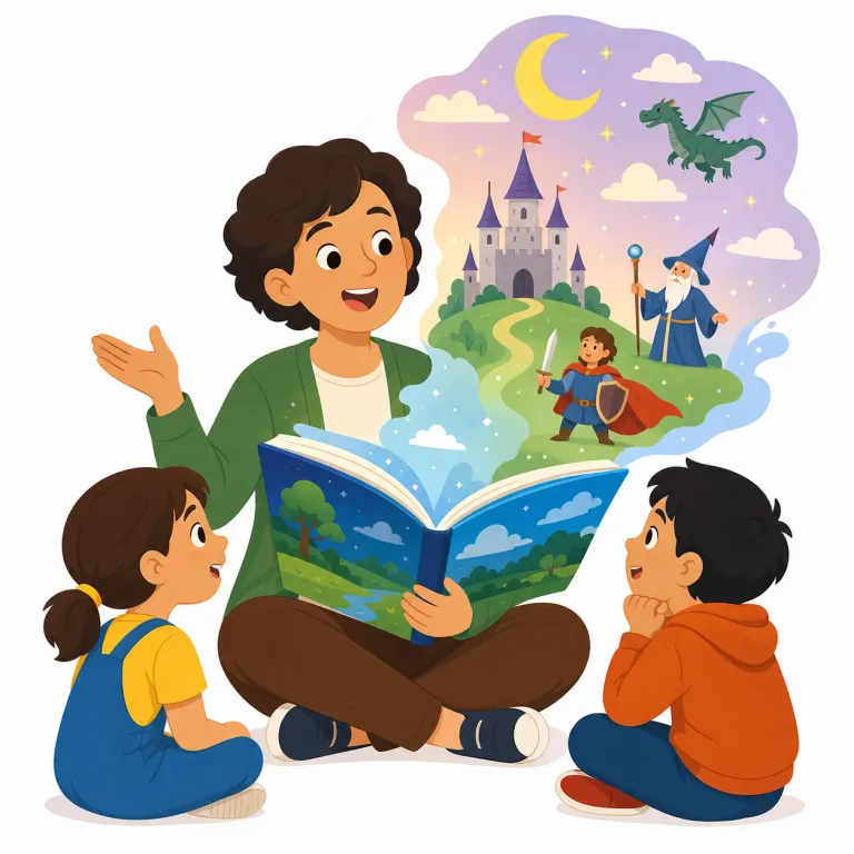 storytellerの覚え方イラスト