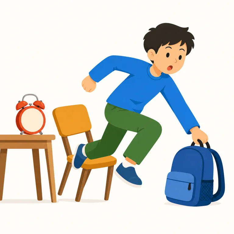 straightawayの覚え方イラスト