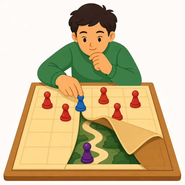 stratagem（計略・名詞）の覚え方イラスト — strategy「戦略」と同じ strateg- 系の語として覚えると入りやすいです