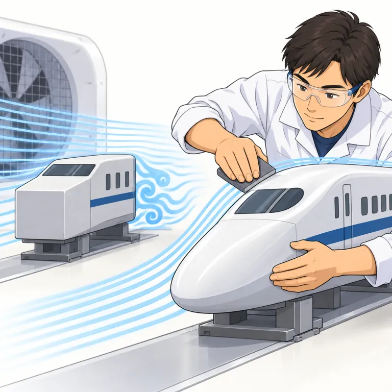 streamline（流線型にする、合理化する、効率化する・verb）の覚え方イラスト