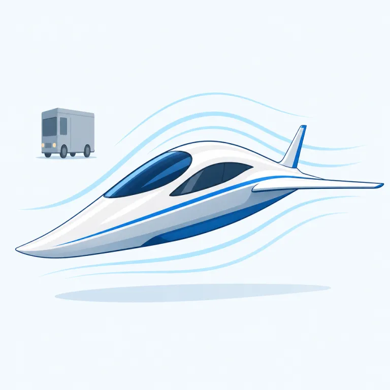 streamlined（流線型の・adjective）の覚え方イラスト