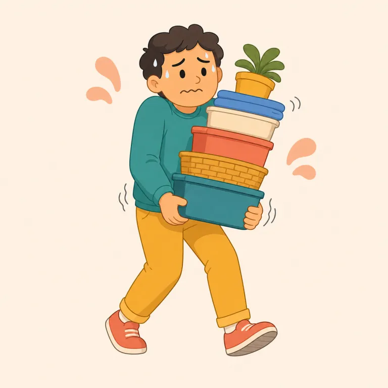 stressfully（緊張して・副詞）の覚え方イラスト — stress＋-ful「〜に満ちた」＋-ly「〜に」という三段構成で捉えると覚えやすい語です