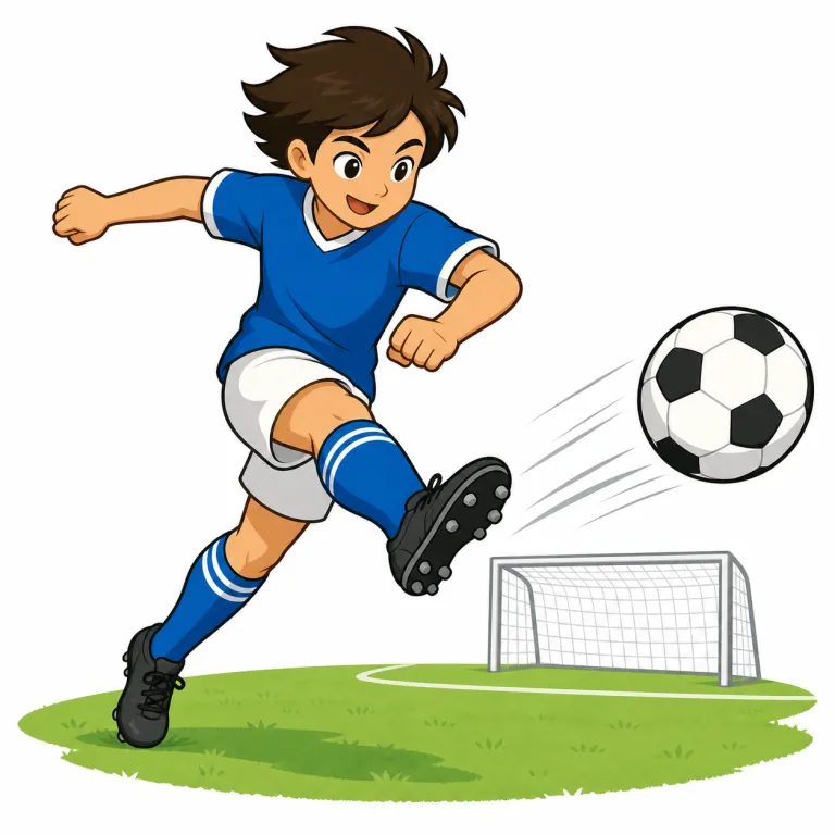 striker（ストライカー・noun）の覚え方イラスト