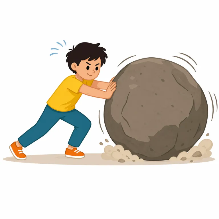 strongly（強く・副詞）の覚え方イラスト — strongly は strong + -ly と考えると、「強く」「はっきり強い程度で」という副詞になります