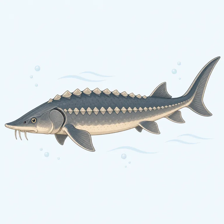 sturgeonの覚え方イラスト