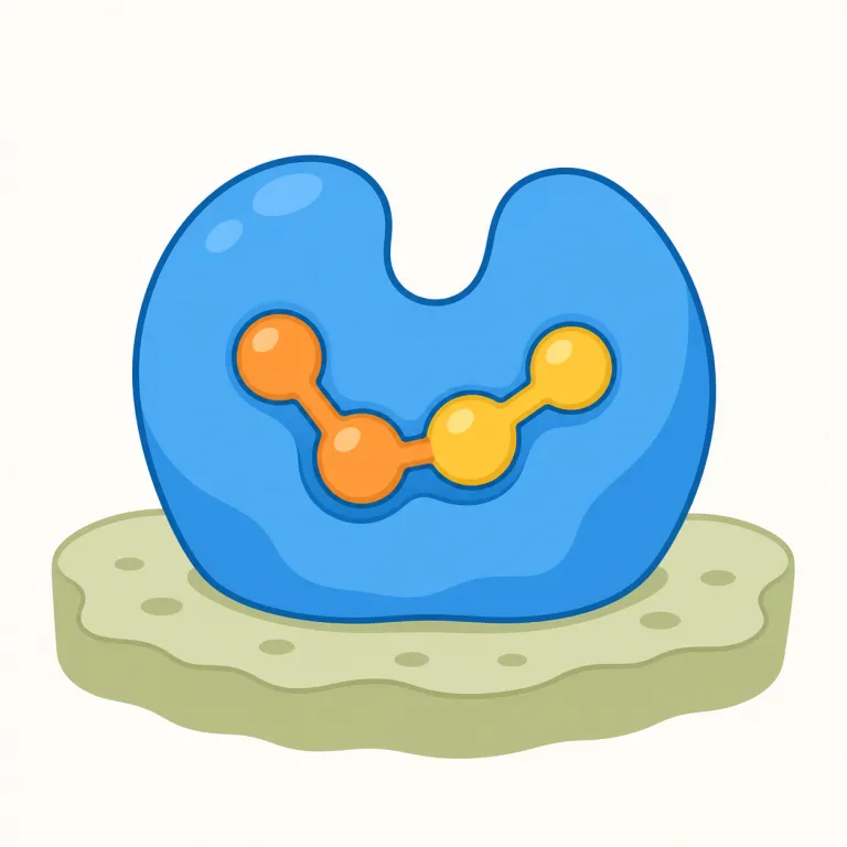 substrate（基質・名詞）の覚え方イラスト — sub- は「下」、-strate は stratum に通じる「層・敷かれた面」と見ると覚えやすいです