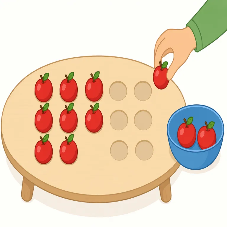 subtractionの覚え方イラスト