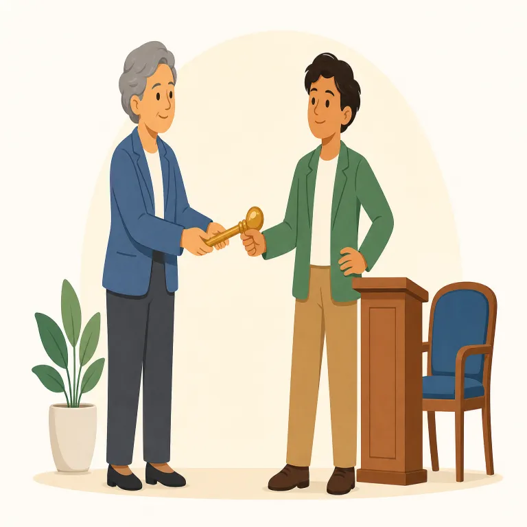 successor（後継者・名詞）の覚え方イラスト — successor はまず succeed を思い出すと覚えやすいです