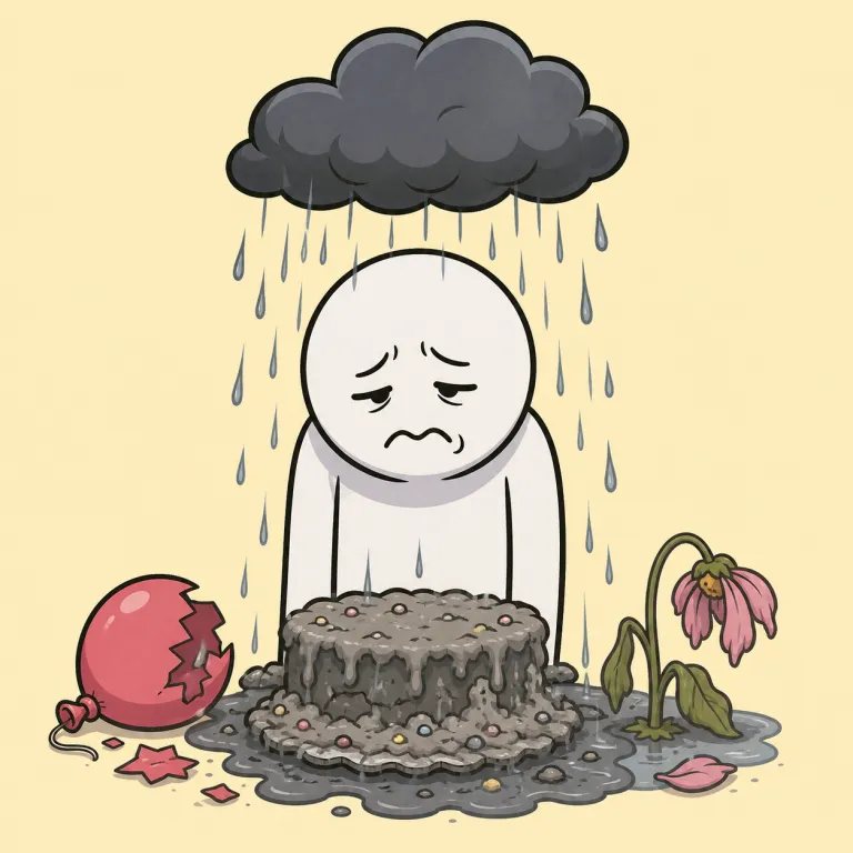 suck（最悪だ・verb）の覚え方イラスト