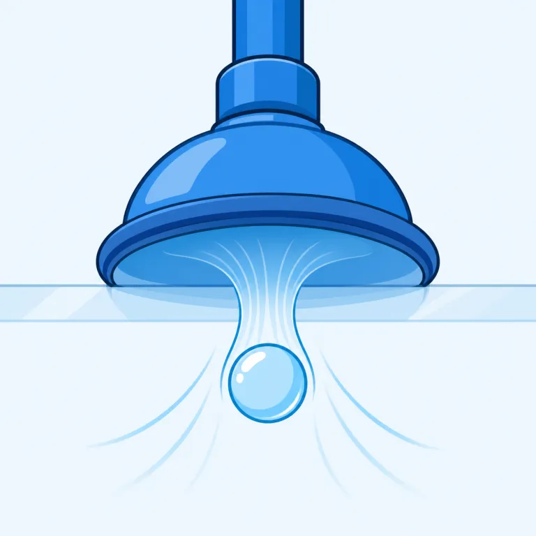 suction（吸引・名詞）の覚え方イラスト — この意味の suction は、単に人や動物が「吸うこと」ではなく、気圧差や真空に近い状態で物を引き寄せる「吸引」という現象・力を指します