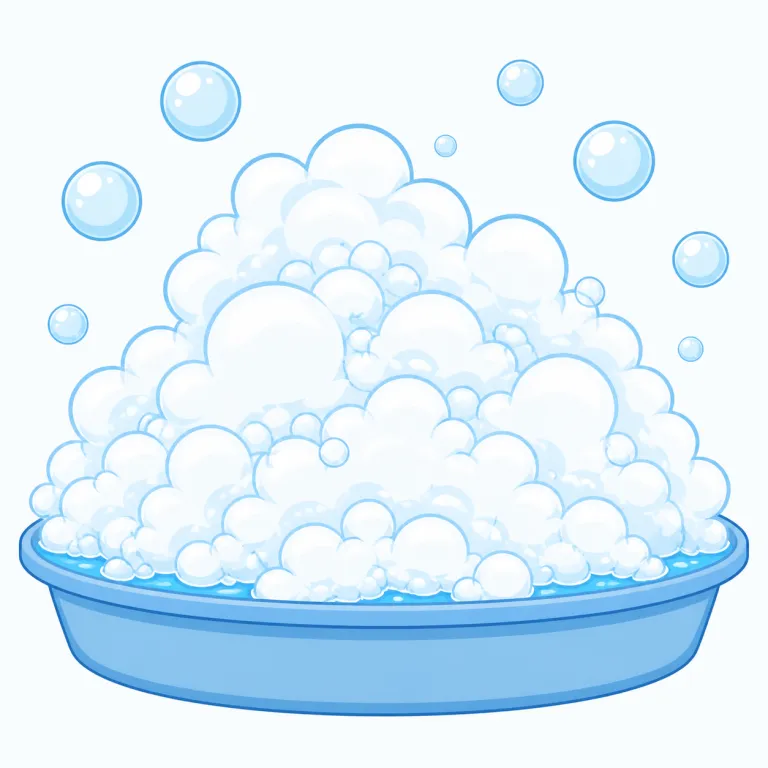 suds（泡・名詞）の覚え方イラスト — suds は「石けんや洗剤で立つ泡」とセットで覚えると定着しやすい語です