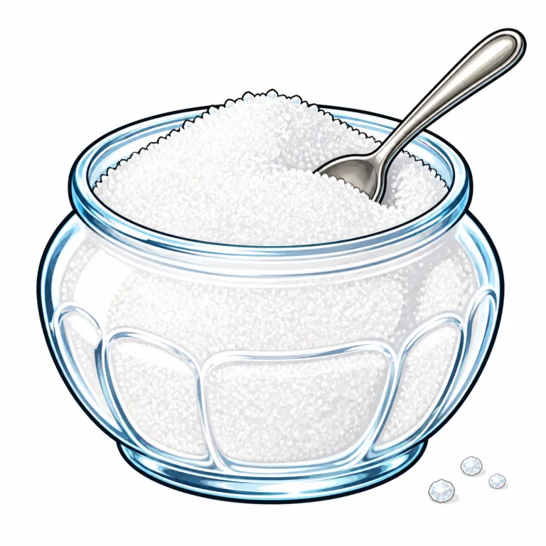 sugar（砂糖、糖分・noun）の覚え方イラスト