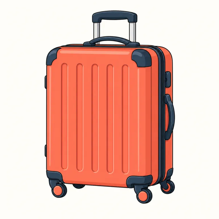 suitcase（スーツケース・名詞）の覚え方イラスト