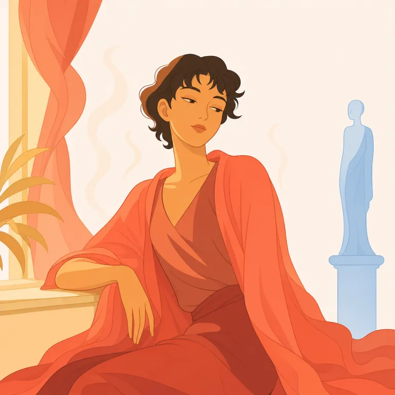 sultry（官能的な・adjective）の覚え方イラスト
