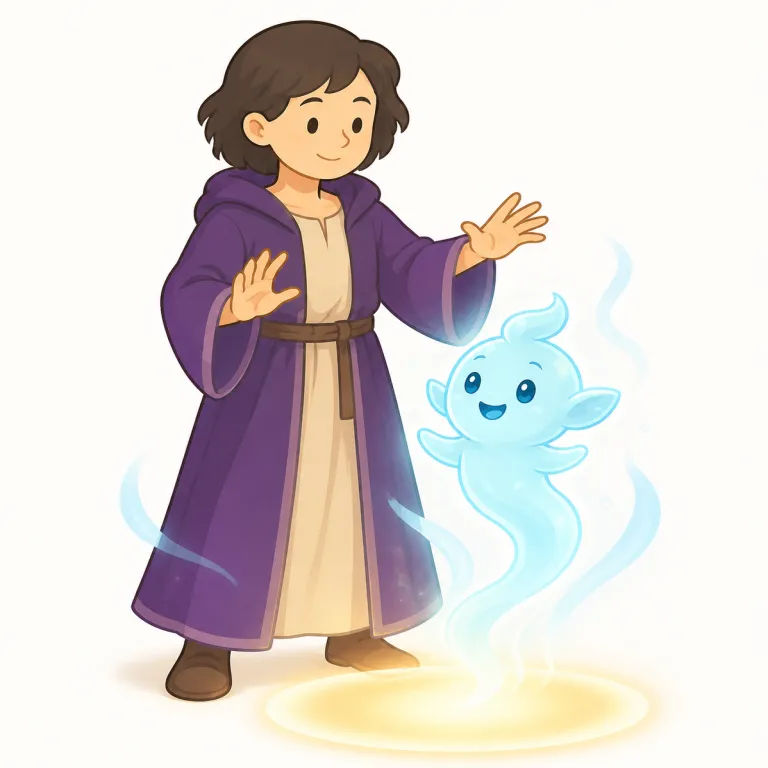 summoner（召喚者・名詞）の覚え方イラスト — まず summon を核に覚える