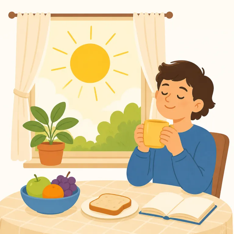 sunday（日曜日・名詞）の覚え方イラスト