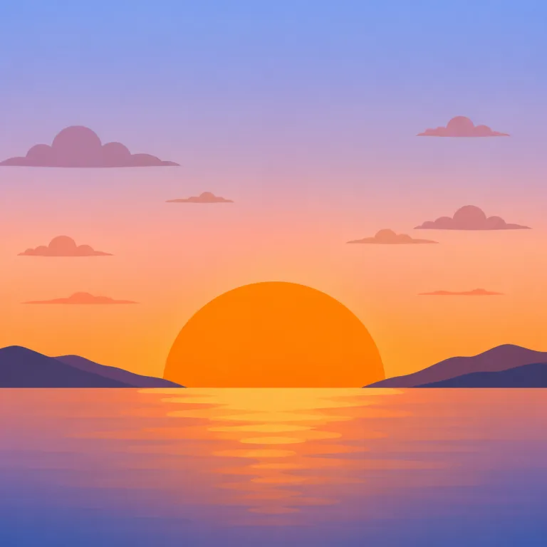 sundownの覚え方イラスト