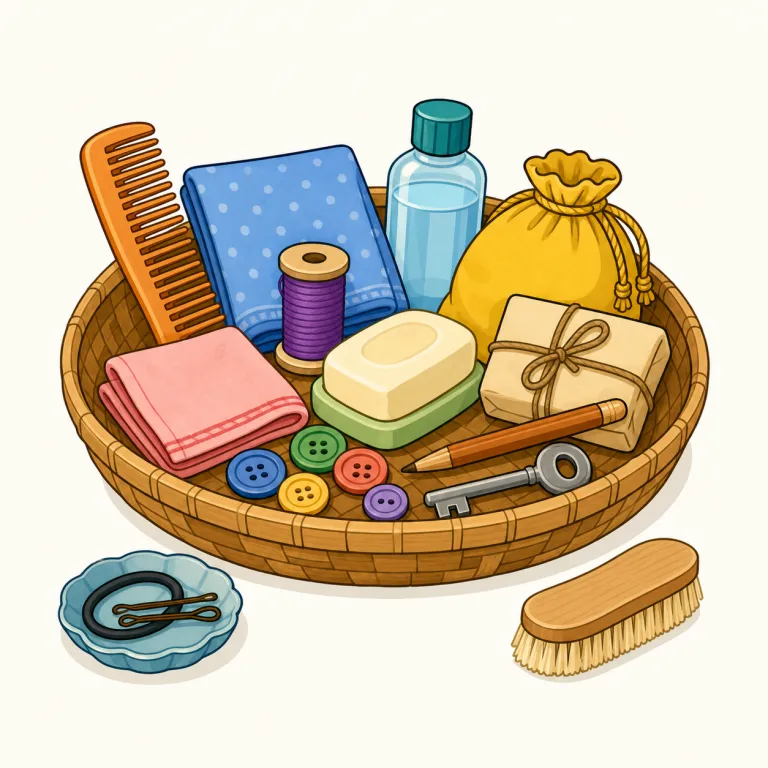 sundries（雑貨・名詞）の覚え方イラスト — sundries は sundry（種々の、雑多な）の名詞的な複数形だと押さえると覚えやすい