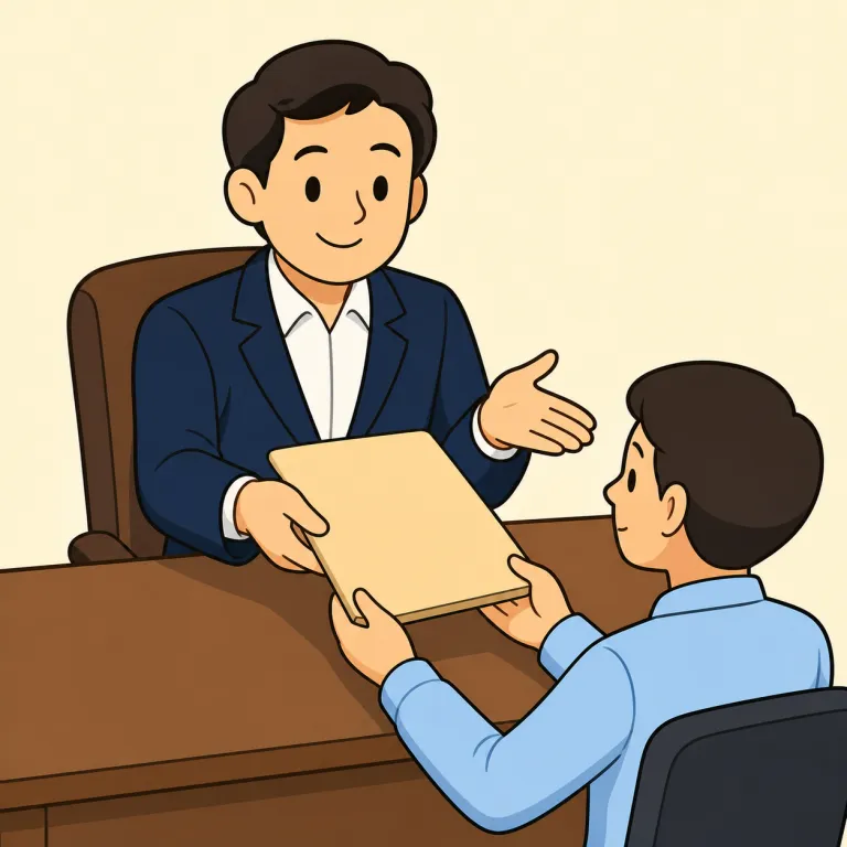 superior（上司・noun）の覚え方イラスト