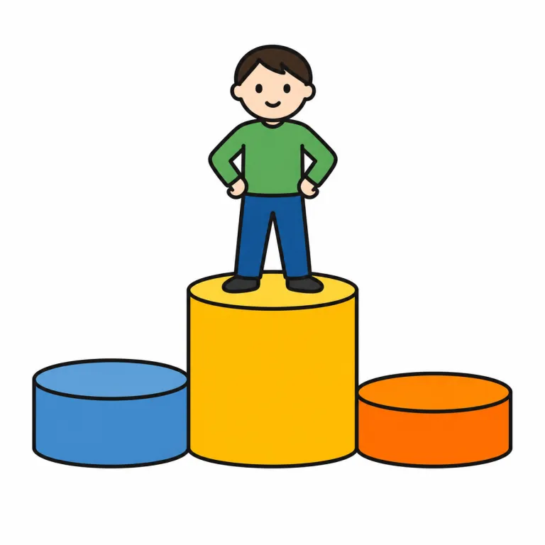 superior（上位の・adjective）の覚え方イラスト