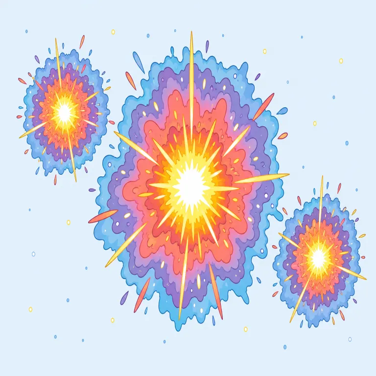supernovae（超新星・名詞）の覚え方イラスト — まず単数形 supernova「超新星」を軸に覚えます
