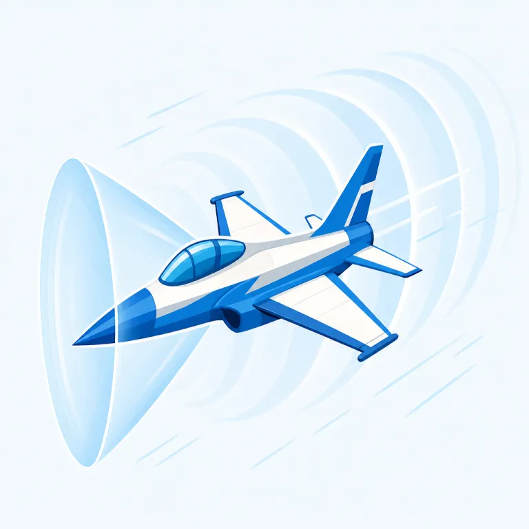 supersonic（超音速・形容詞）の覚え方イラスト — supermarket, superstar などの super- を「すごい」ではなく「上回る・超える」と捉えると覚えやすい