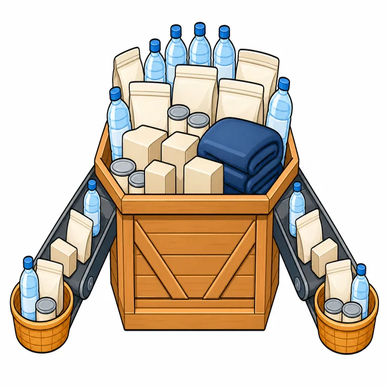 supply（供給・noun）の覚え方イラスト