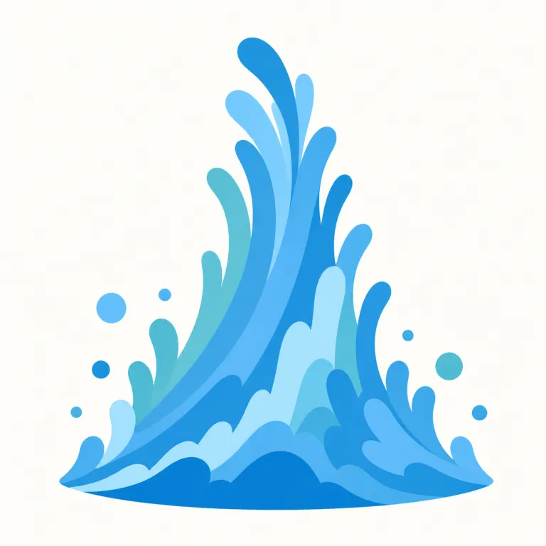surge（急増・名詞）の覚え方イラスト — surge は簡単な rise「上がる、増える」よりも、短時間でどっと勢いが出る感じを持つ語です