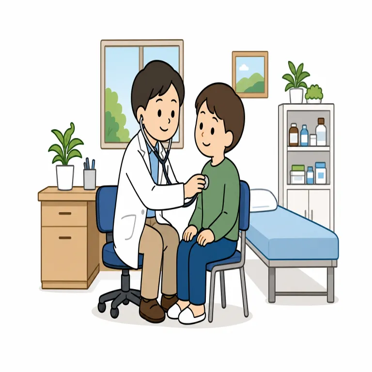 surgery（診療所、医院・noun）の覚え方イラスト