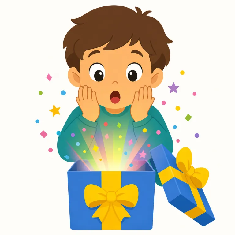 surprise（驚き・名詞）の覚え方イラスト — surprise を名詞で見るときは、「心の中に起きた反応」と「その反応を起こした出来事」の二面を押さえると整理できます