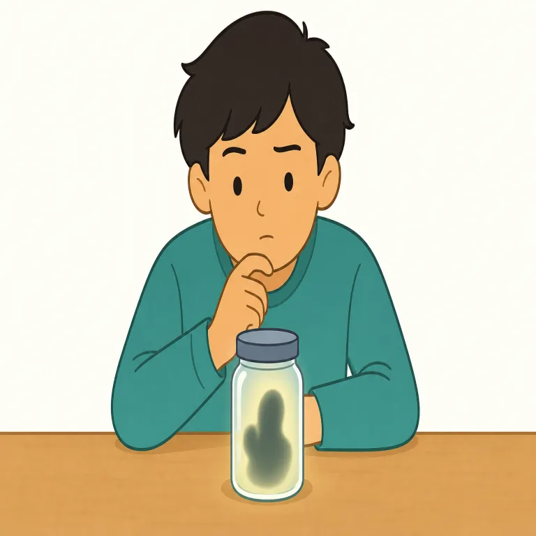 suspect（を疑う、ではないかと思う・動詞）の覚え方イラスト — suspicious（怪しいと感じる）や suspicion（疑い）を知っていれば、suspect はその中心にある動詞だと覚えやすいです