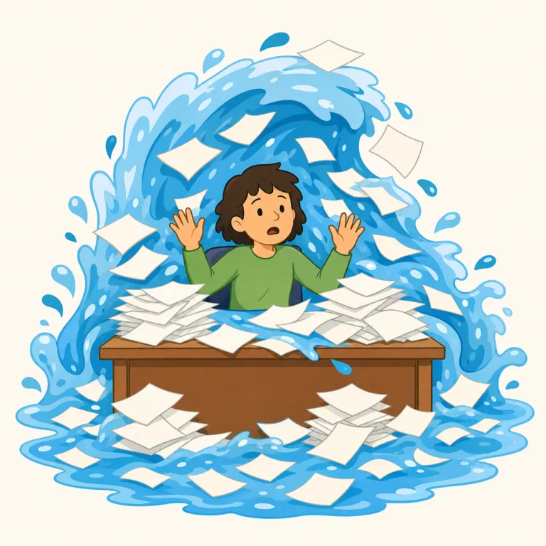 swamp（沼地・名詞）の覚え方イラスト — swamp は水が多く、足を取られそうな「沼地」を思い浮かべると覚えやすいです