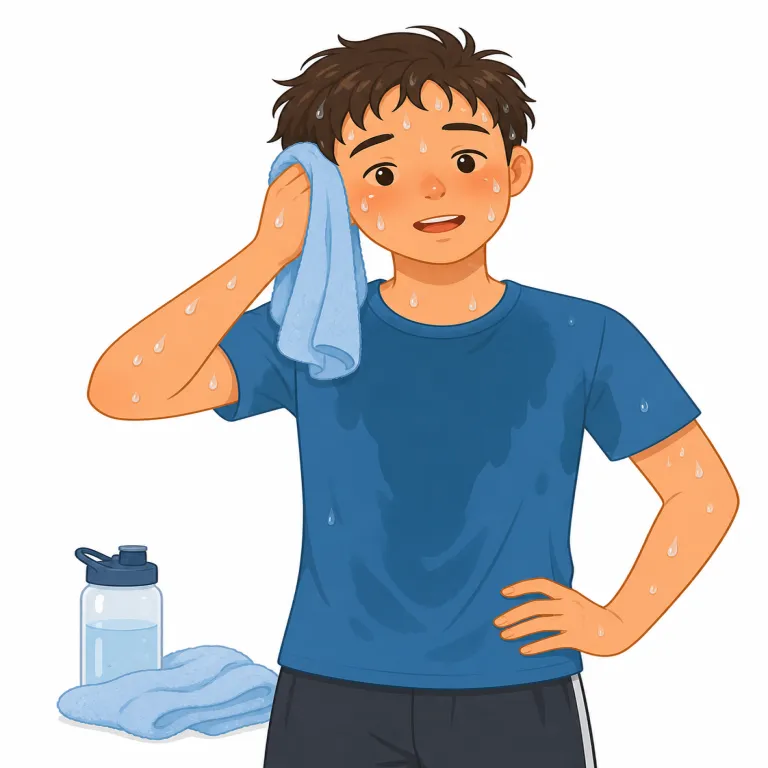 sweatyの覚え方イラスト
