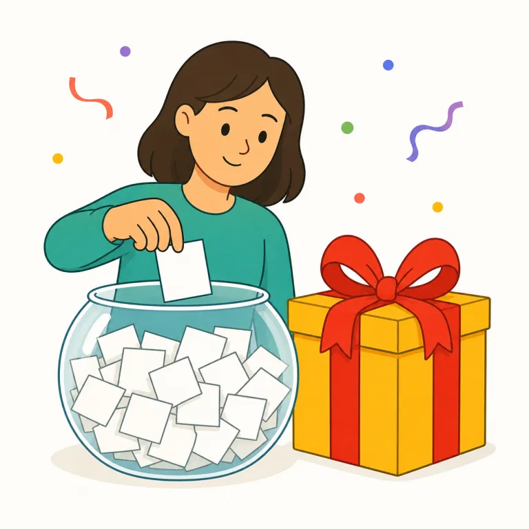 sweepstake（懸賞・名詞）の覚え方イラスト — sweep を知っていれば「ごそっと一気にさらう」絵が浮かぶ