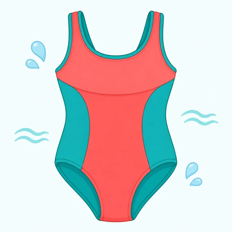 swimsuitの覚え方イラスト