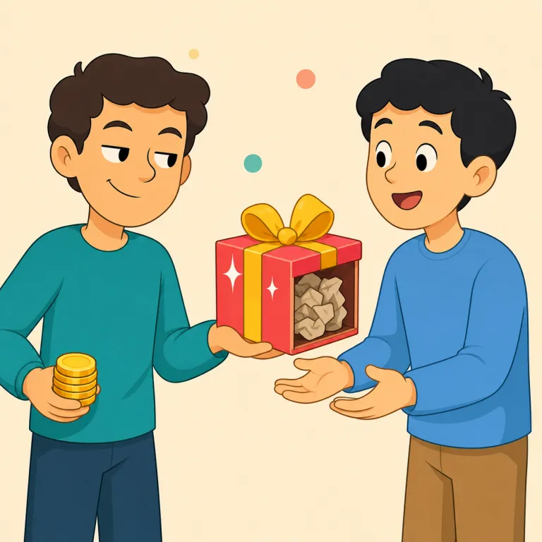swindling（詐欺・名詞）の覚え方イラスト — まず swindle を「だまして金品を取る」という動詞で押さえ、swindling はその行為そのものと見ると覚えやすいです