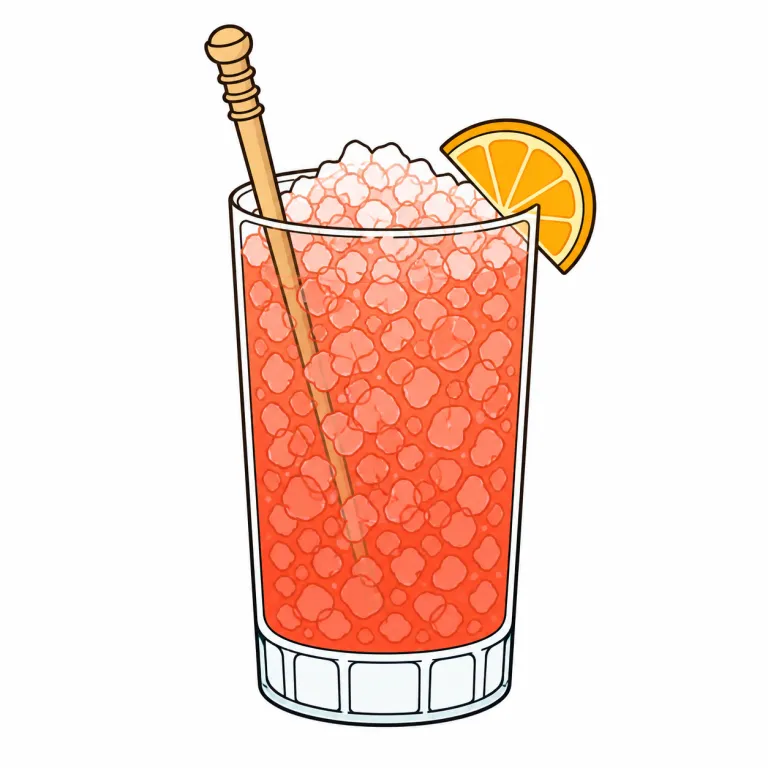 swizzle（スウィズル（砕いた氷のカクテル）・noun）の覚え方イラスト