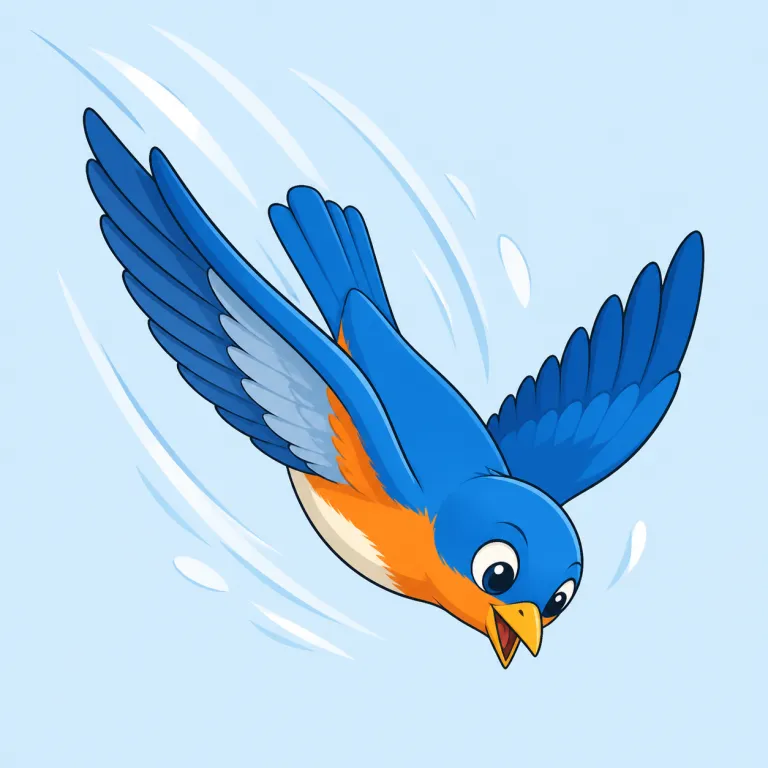 swoop（急降下・noun）の覚え方イラスト