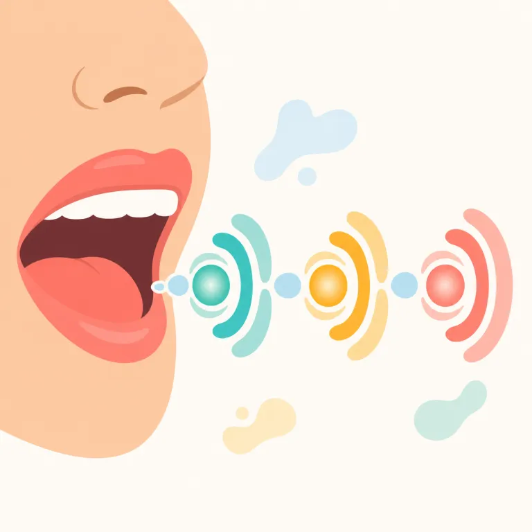 syllabic（音節の・形容詞）の覚え方イラスト — このエントリの syllabic は、個々の音が「音節を成す」という意味ではなく、言語・文字体系・構造が「音節に関する」「音節単位で成り立つ」ことを表します