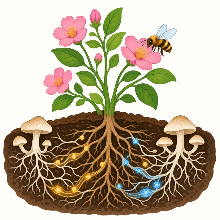 symbiotic（共生的な・形容詞）の覚え方イラスト — まず biology の bio や antibiotic の biotic から、「生命・生物に関わる語だな」とつかむ