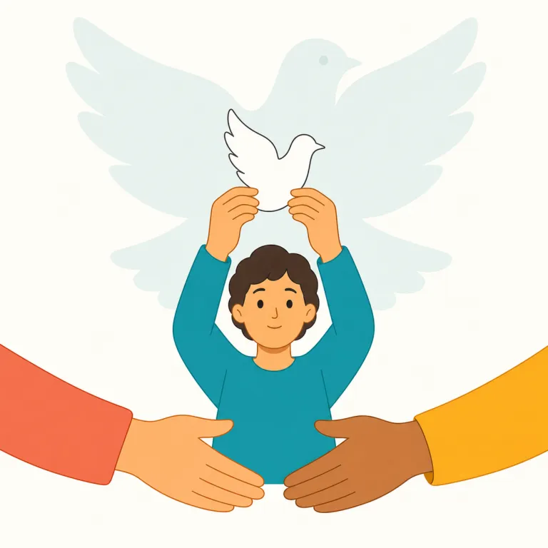 symbolically（象徴的に・副詞）の覚え方イラスト — まず基礎の symbol「象徴・記号」を確実に置き、その上で symbolic で「象徴的な」、-ally で「〜に」と広げると覚えやすいです