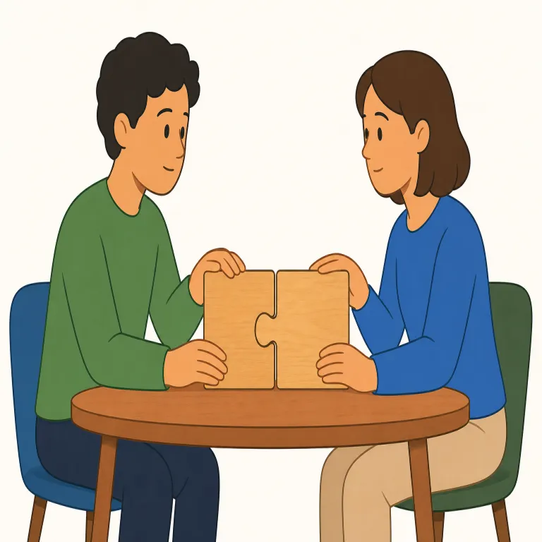tacit（暗黙の・形容詞）の覚え方イラスト — tacit は「言わないのに通じている」と覚えると残りやすい語